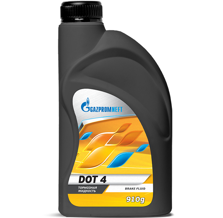 Тормозная жидкость Gazpromneft  DOT 4 (910 г)