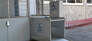 Вертикальный подъемник для инвалидов. Обслуживание подъемных платформ