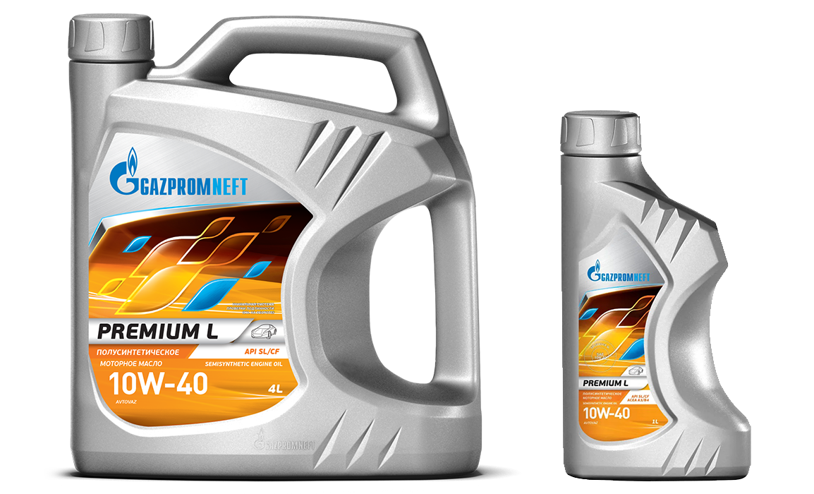 Масло Gazpromneft Premium L 10W-40 (промо набор 4 л + 1 л)