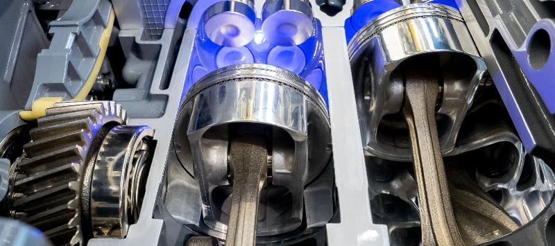 Цилиндр и поршень как основные элементы автомобильного двигателя