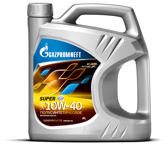 Масло Gazpromneft Super 10W-40 API SG/CD (4 л)