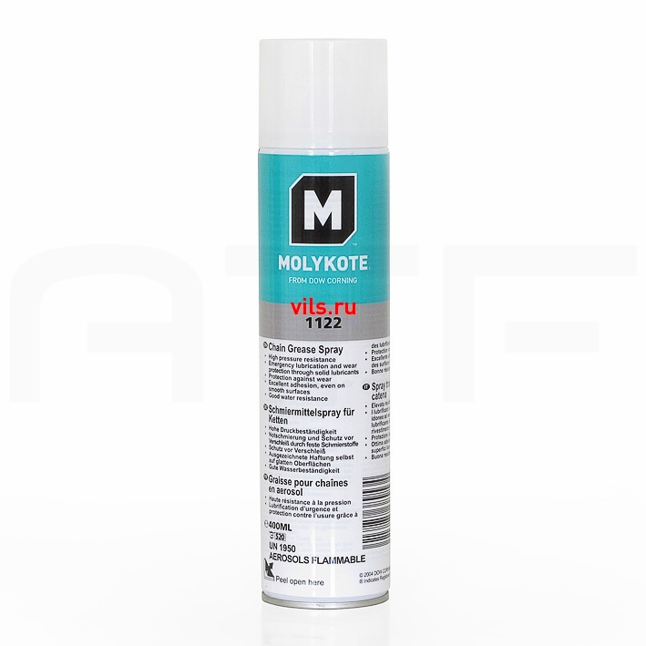 Пластичная смазка Molykote 1122 Spray (400 мл)