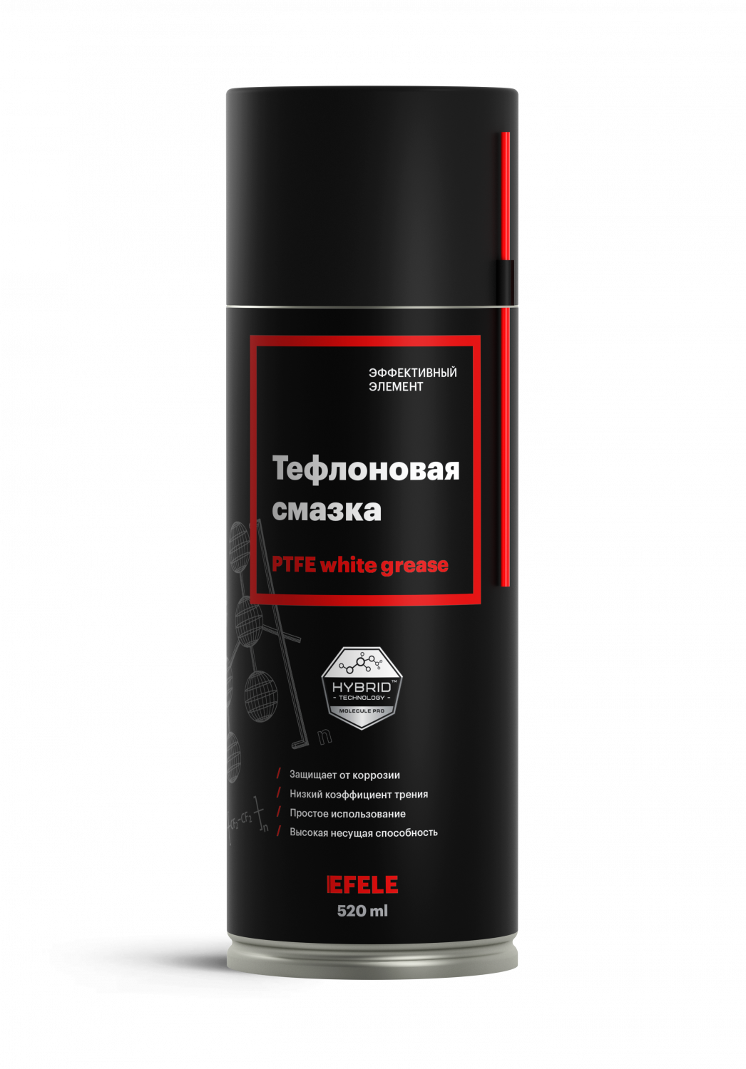 EFELE Тефлоновая смазка MG-215 SPRAY (520 мл)