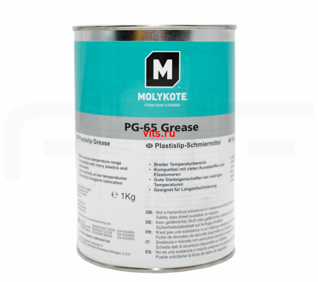 Пластичная смазка Molykote PG-65 (1 кг)