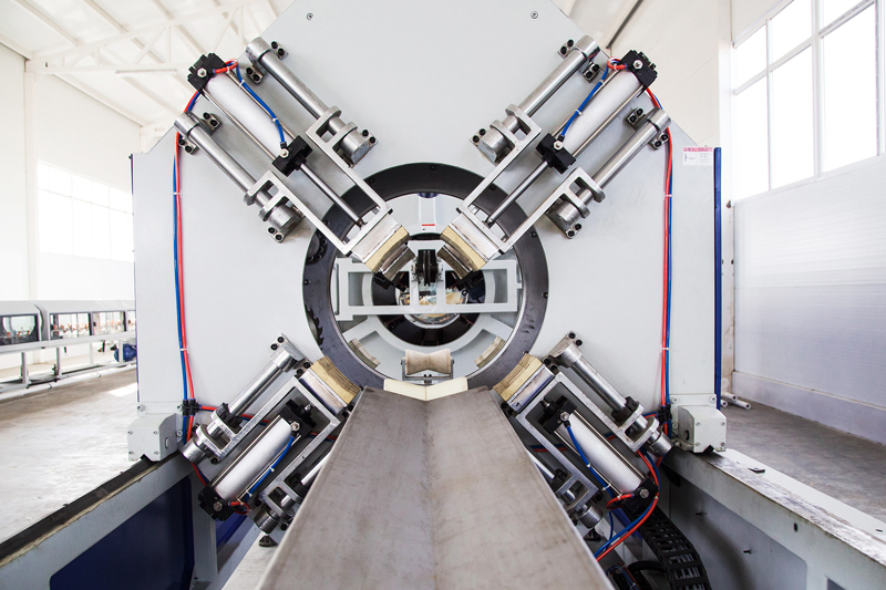 Линия экструзии ПНД труб