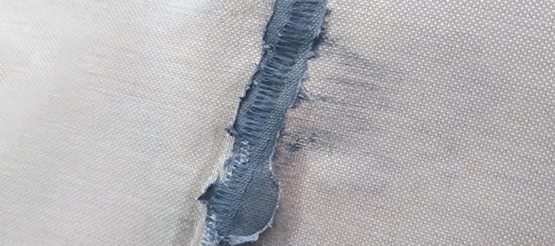 Тефлоновая лента при перегреве Тефлоновая лента при перегреве