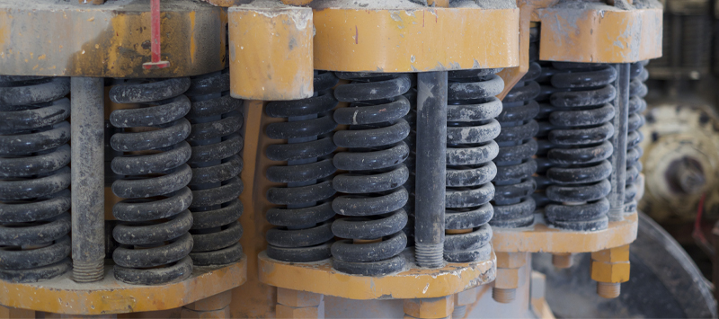 Пружины конусной дробилки Пружины конусной дробилки