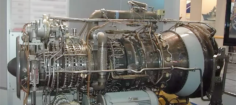 Морской газотурбинный двигатель
