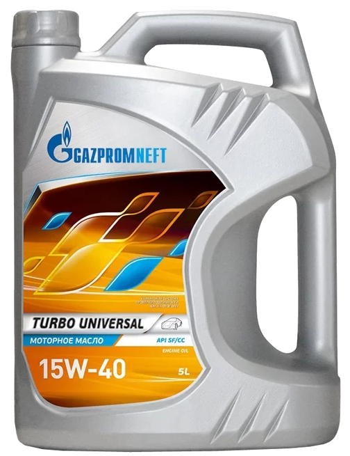 Масло Gazpromneft Turbo Universal 15W-40 (5 л) ОНПЗ