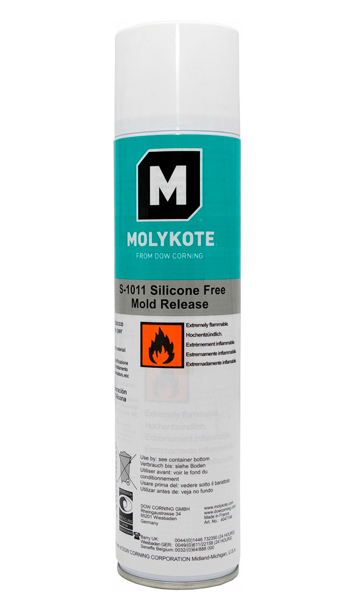 Смазка без силикона Molykote S-1011 Spray (400 мл)
