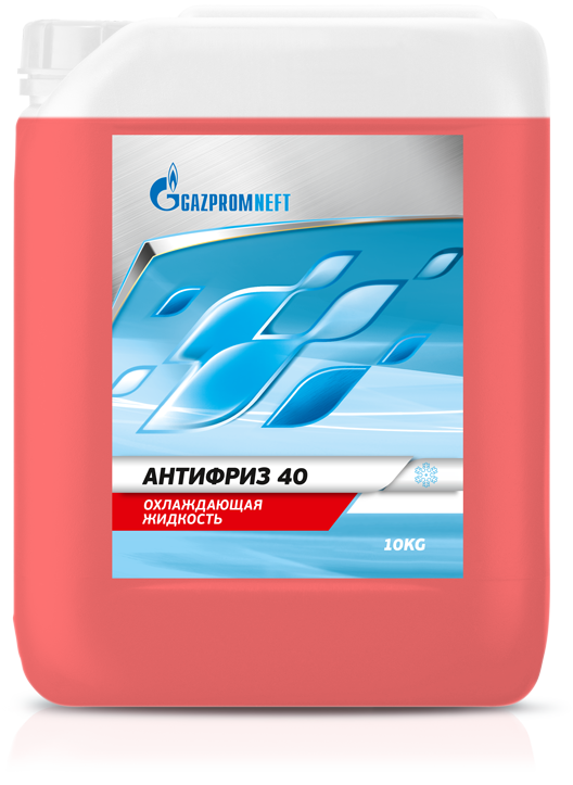 Антифриз Газпромнефть Антифриз 40 (10 кг) красный