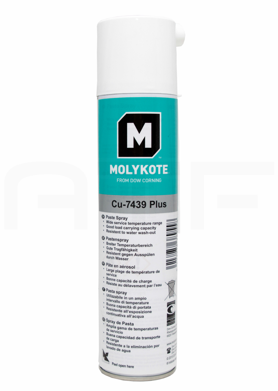 Паста Molykote Cu-7439 Plus Spray (400 мл)