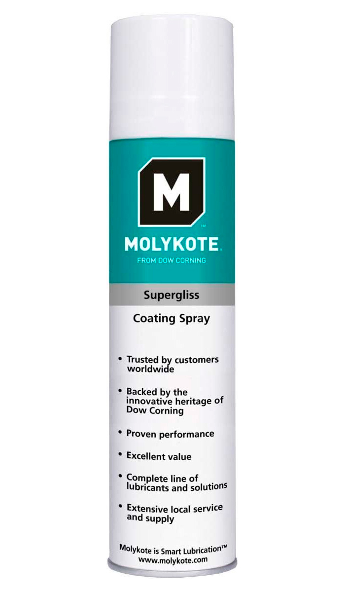 Смазочный материал Molykote Supergliss Spray (400 мл)