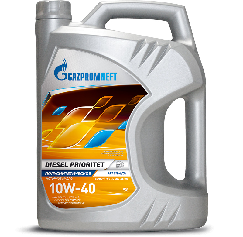 Масло Gazpromneft Diesel Prioritet 10W-40 API CH-4/SL. Фото №2